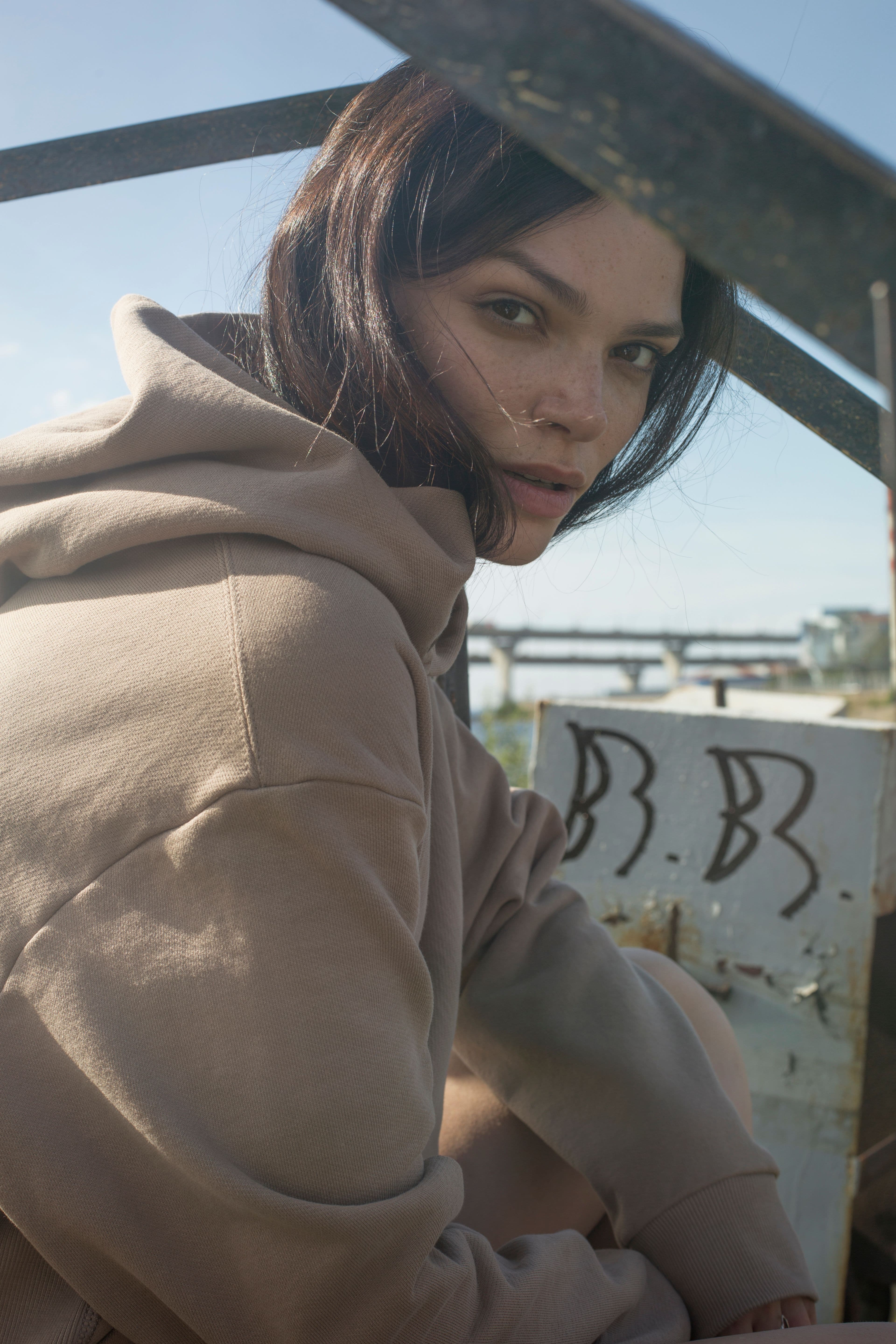 Худи Худи Футер (хлопок) Худи Кофейный