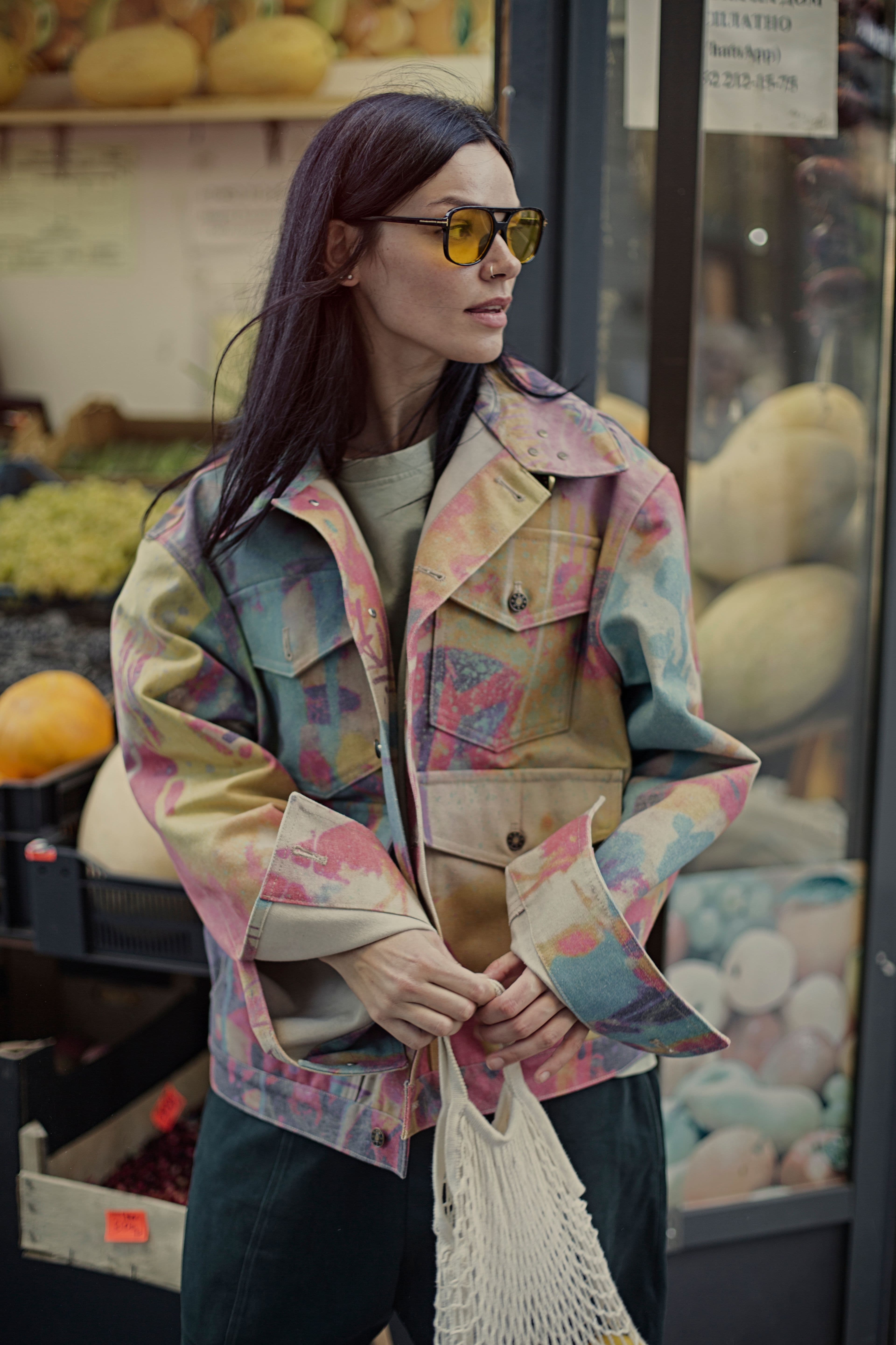 Куртка Принт Cardoso Куртка Канвас плотный Куртка Cardoso