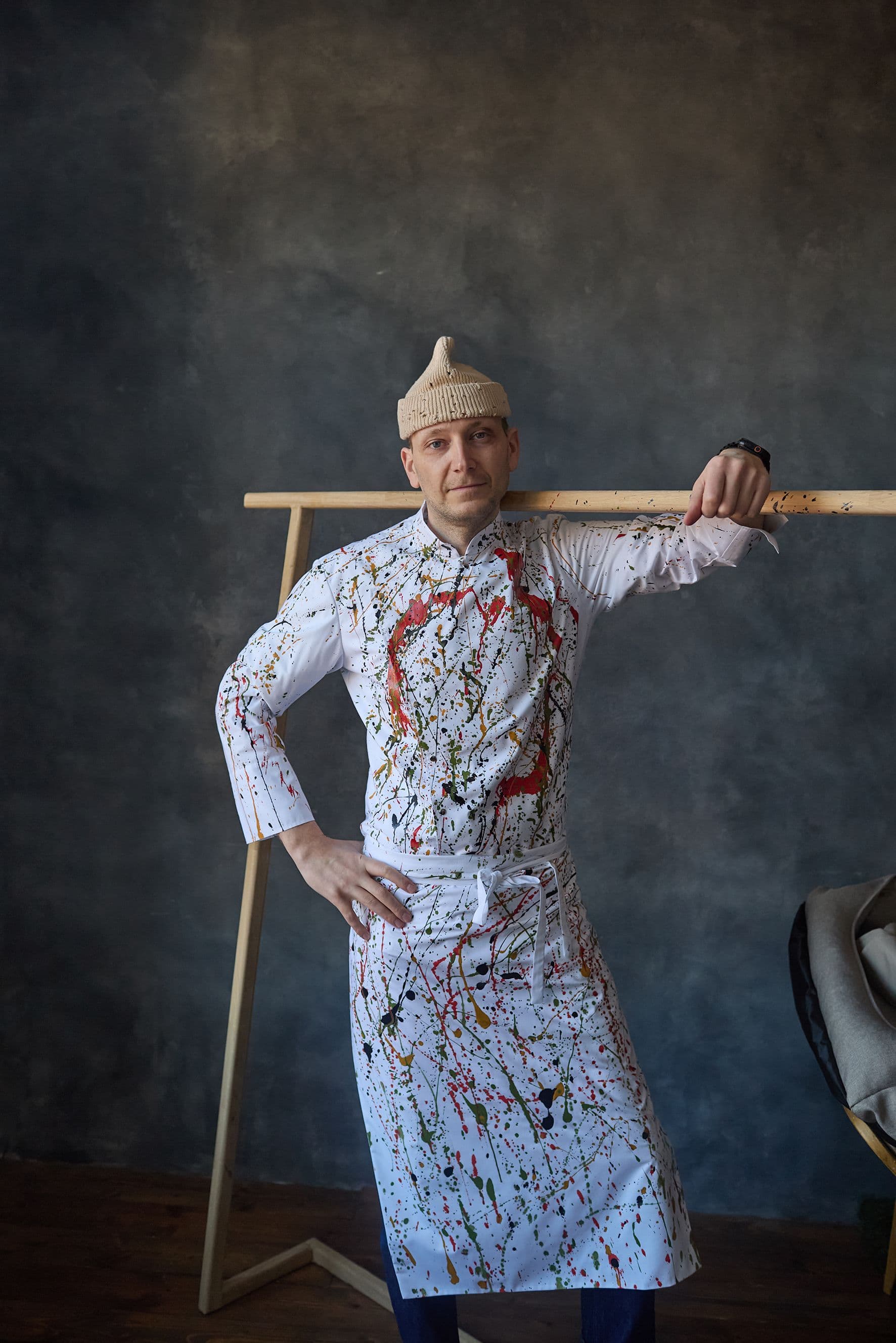 Комплект Исакова Китель Поплин Белый