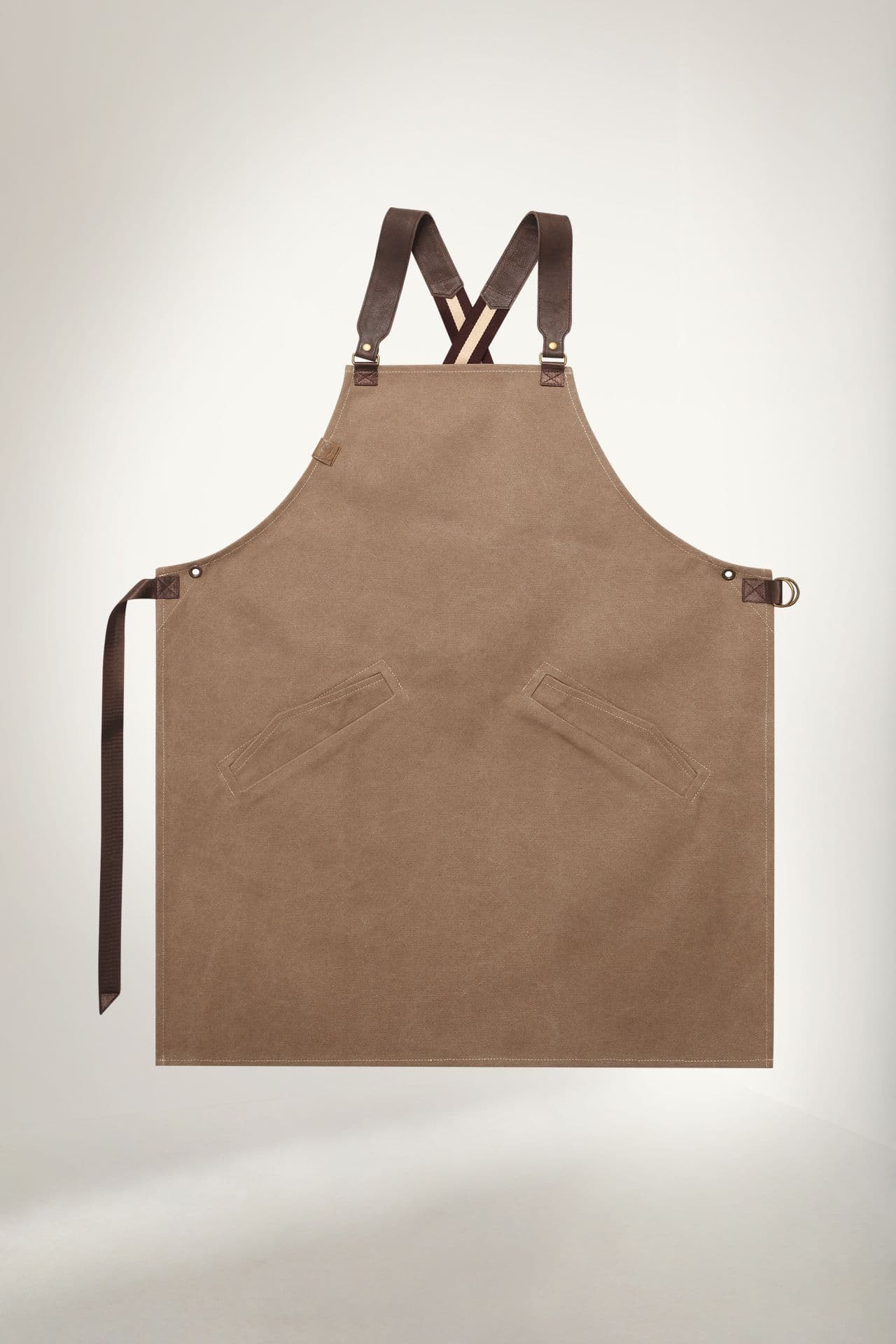 Бесстрашный Фартук Канвас плотный Фартук Бежевый