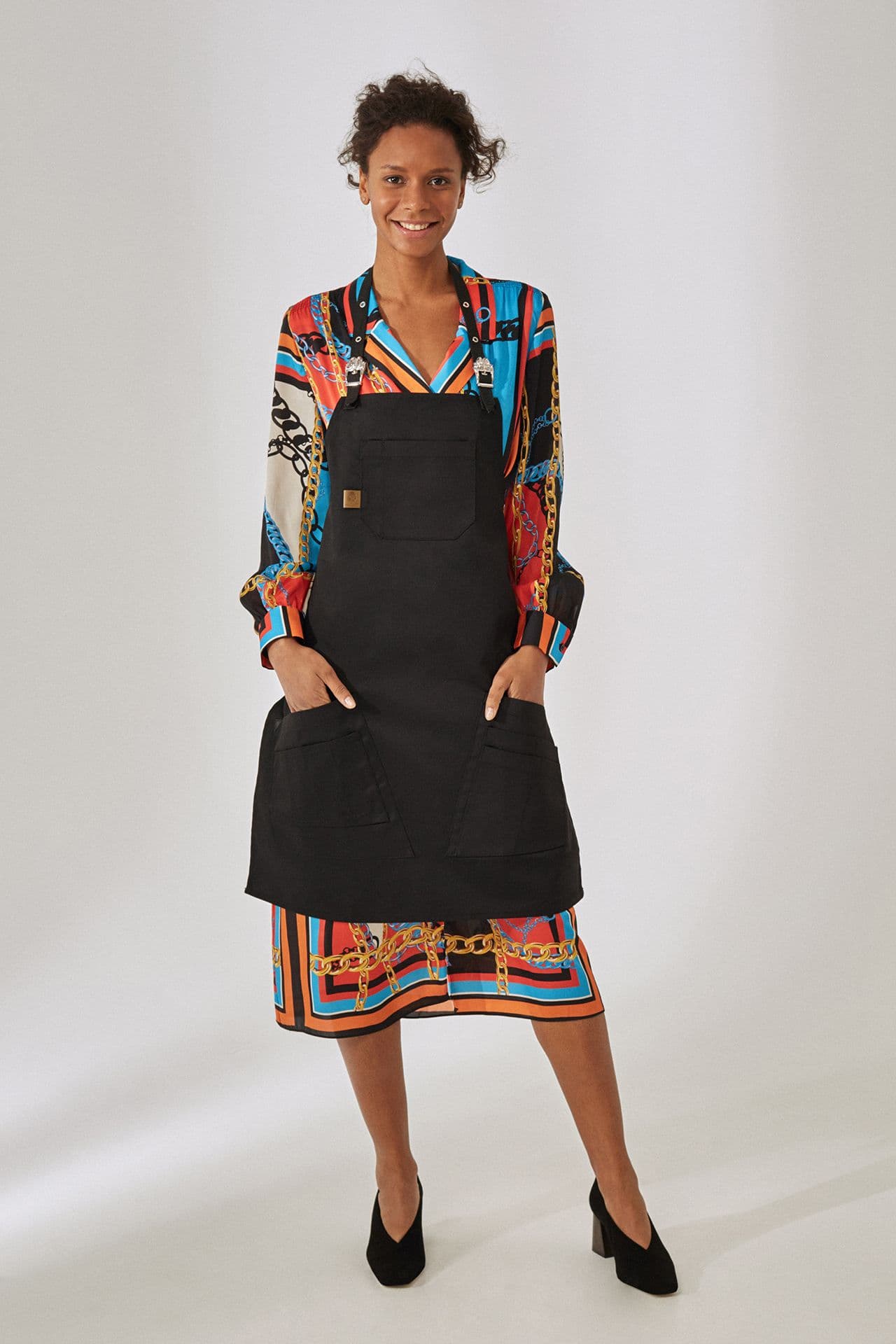 Куафер Фартук Твил Фартук Чёрный