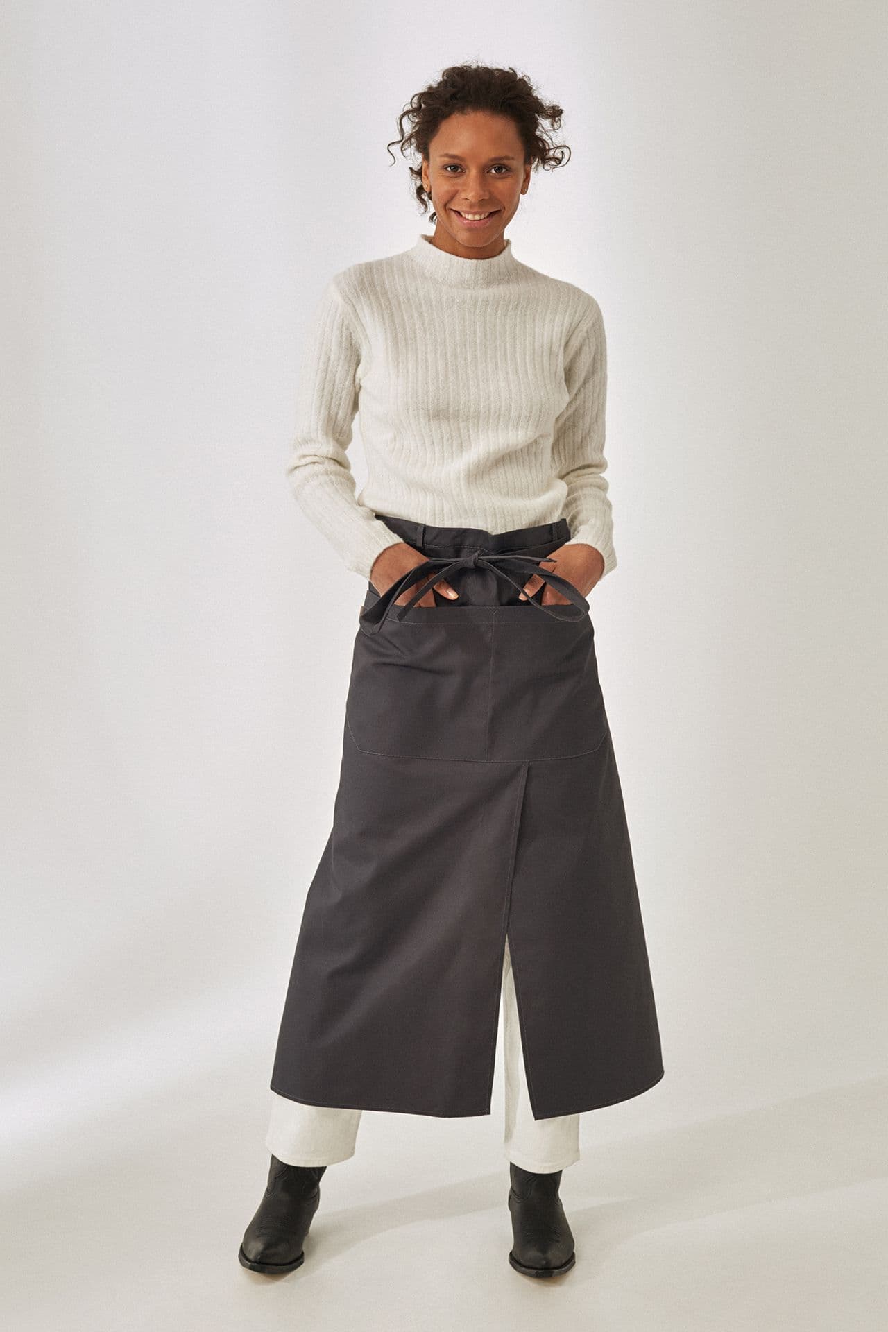 Ладья Фартук Твил Фартук Тёмно-серый