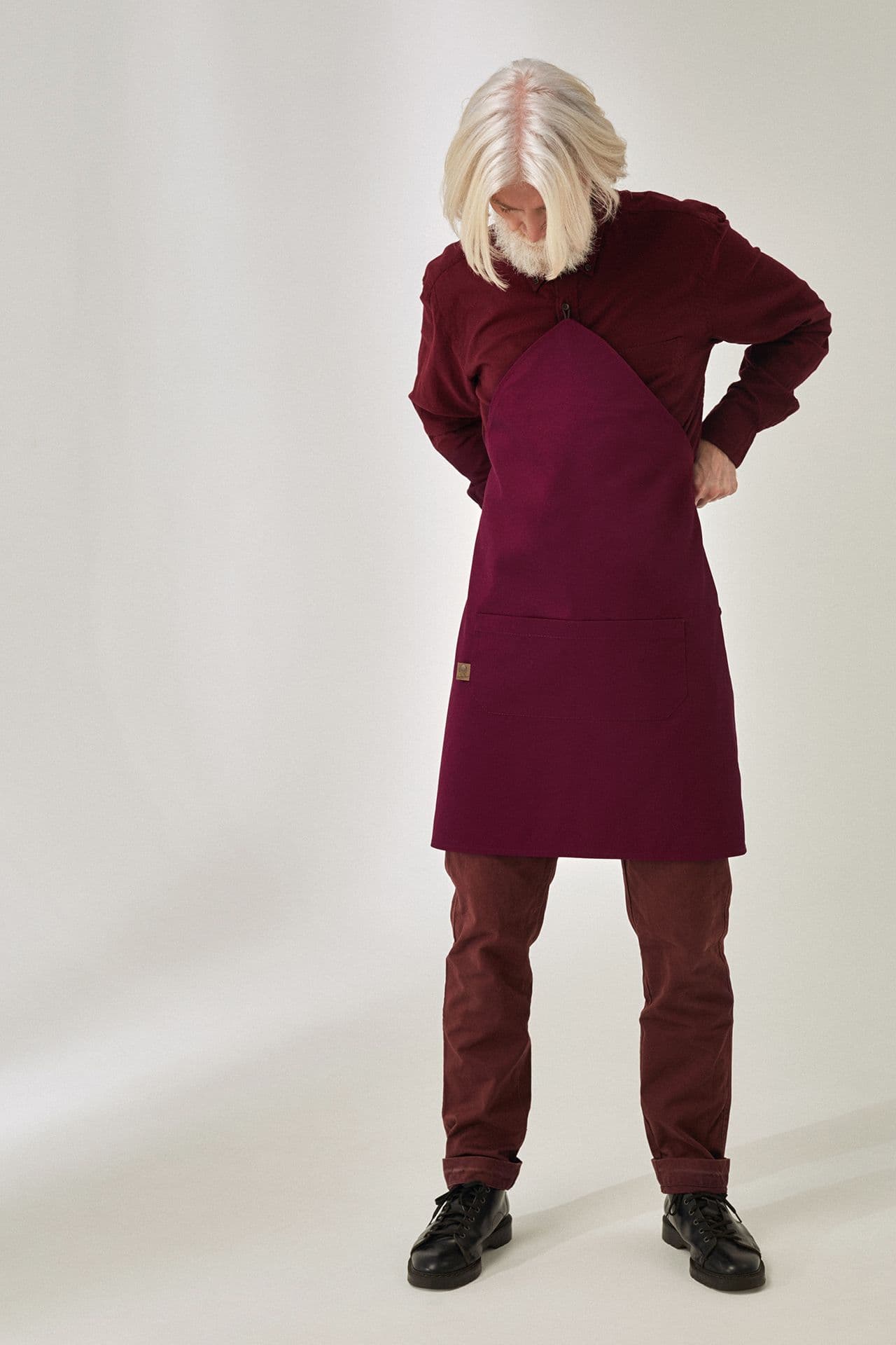 Петля Фартук Твил Фартук Бордовый