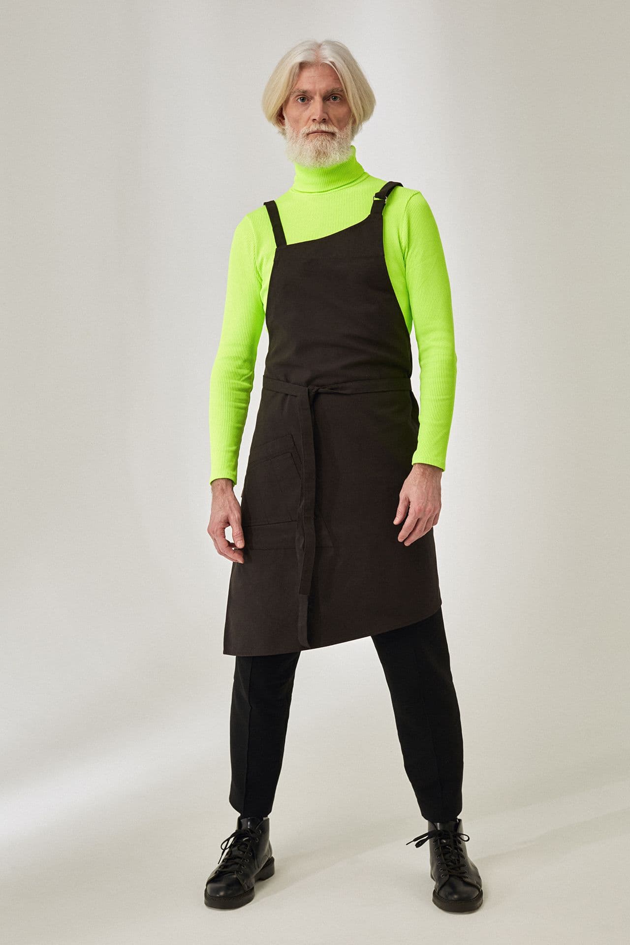 Скала Фартук Канвас Фартук Чёрный